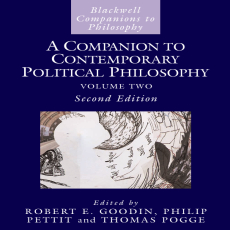 A Companion to Contemporary Political Philosophy~ 2 Volume Set - Wiley A Companion to Contemporary Political Philosophy~ 2 Volume Set - Wiley
