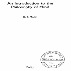 An Introduction to the Philosophy of Mind An Introduction to the Philosophy of Mind